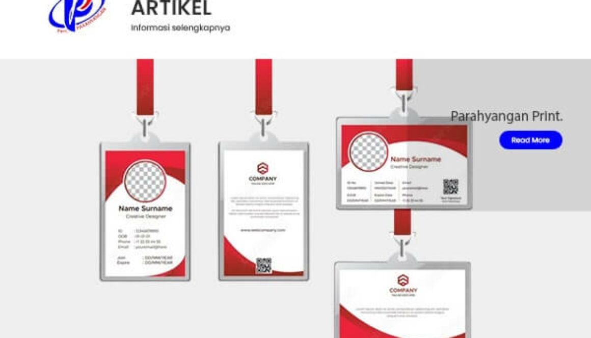 cetak id card di makassar - parahyangan print